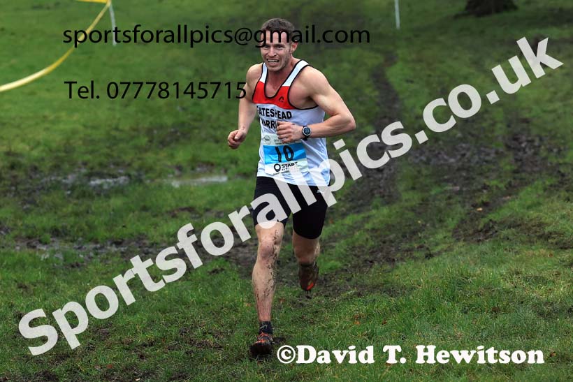 Senior mens 2023 NECAA Cross Country Relays, Thornley Hall Farm, Peterlee, County Durham. Photo: David T. Hewitson/Sports for All Pics